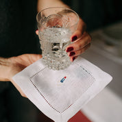 Mafra napkin with retro sportsmen