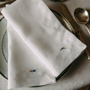 Mafra napkin with retro sportsmen