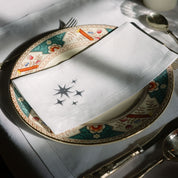Mafra linen with stars embroidery - Torres Novas