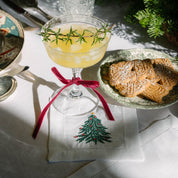 Mafra linen with christmas tree and wreath embroidery - Torres Novas