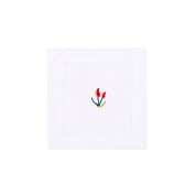Mafra cotton napkins with flower embroidery - Torres Novas