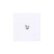 Mafra cotton napkins with flower embroidery - Torres Novas