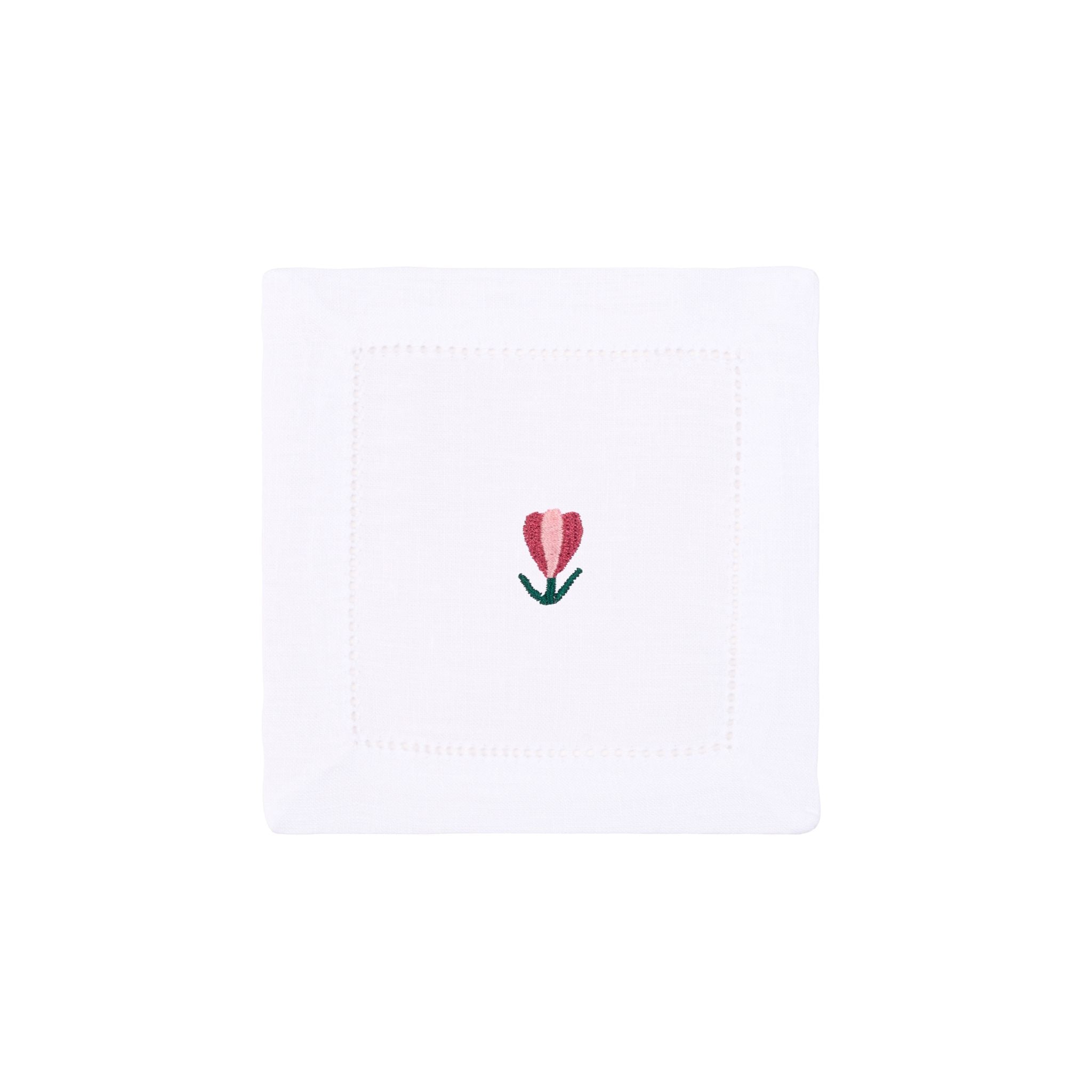 Mafra cotton napkins with flower embroidery - Torres Novas