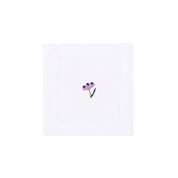 Mafra cotton napkins with flower embroidery - Torres Novas
