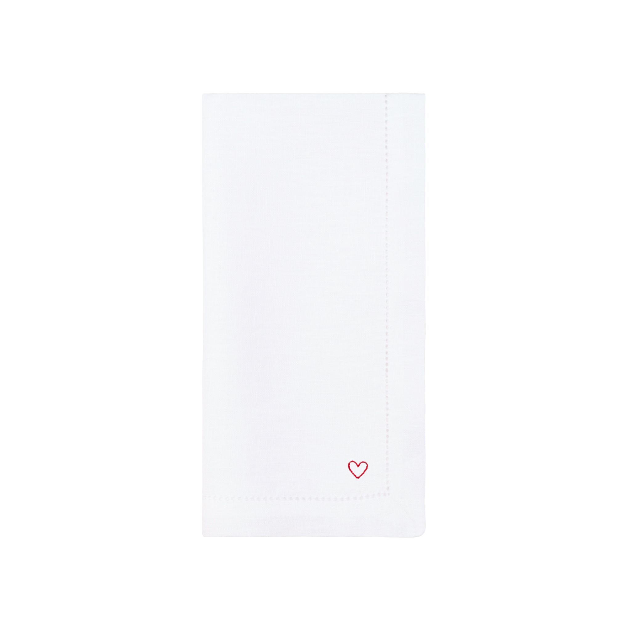 Mafra linen with heart embroidery - Torres Novas