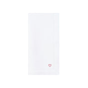 Mafra cotton table linen with heart embroidery - Torres Novas