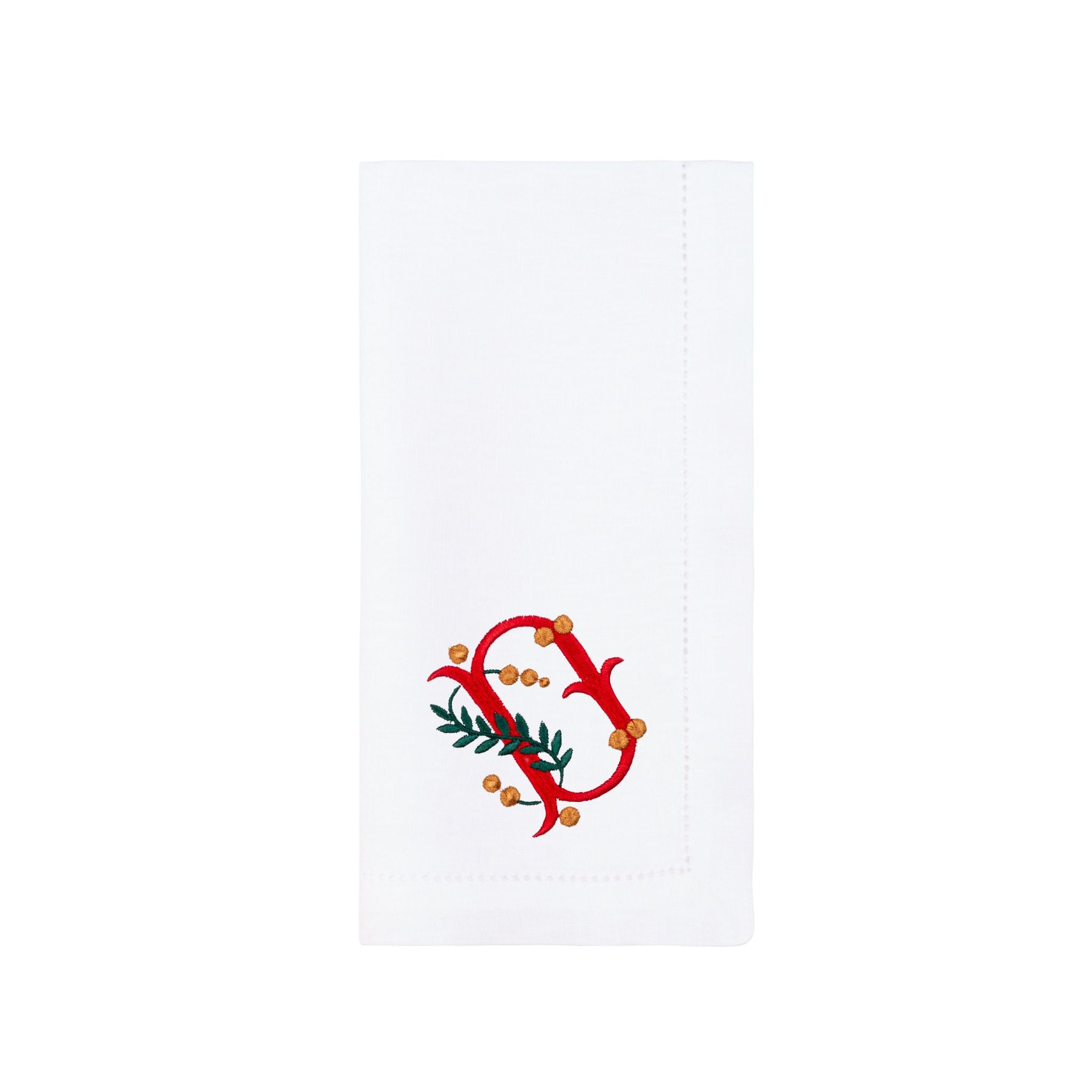 Mafra cotton letter embroidery napkins - Torres Novas