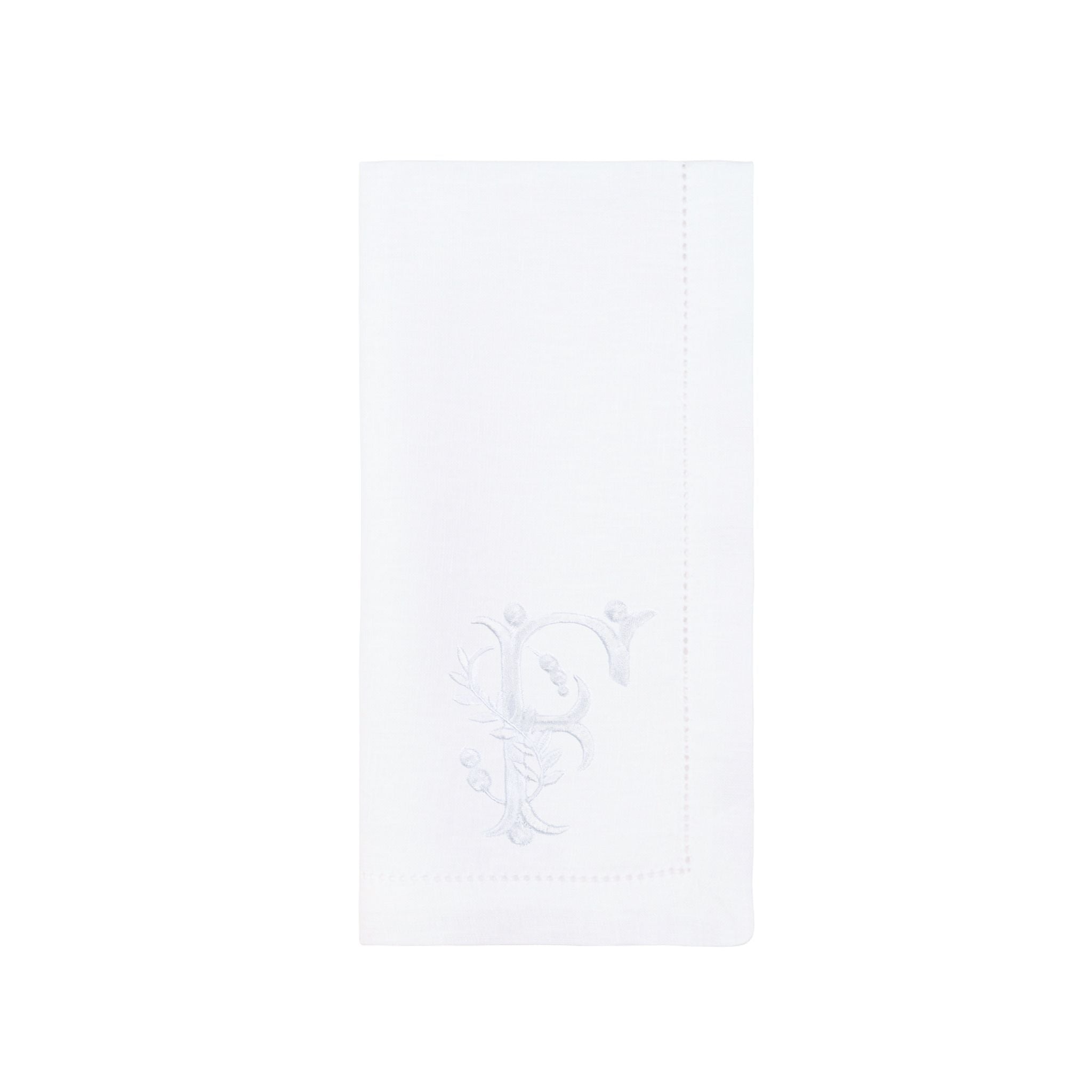 Mafra cotton letter embroidery napkins - Torres Novas