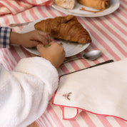 Ecru Nazaré napkins with christmas embroidery - Torres Novas
