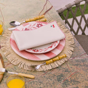Ecru Nazaré napkins with fruit embroidery - Torres Novas