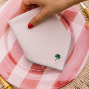 Ecru Nazaré napkins with summer embroidery - Torres Novas