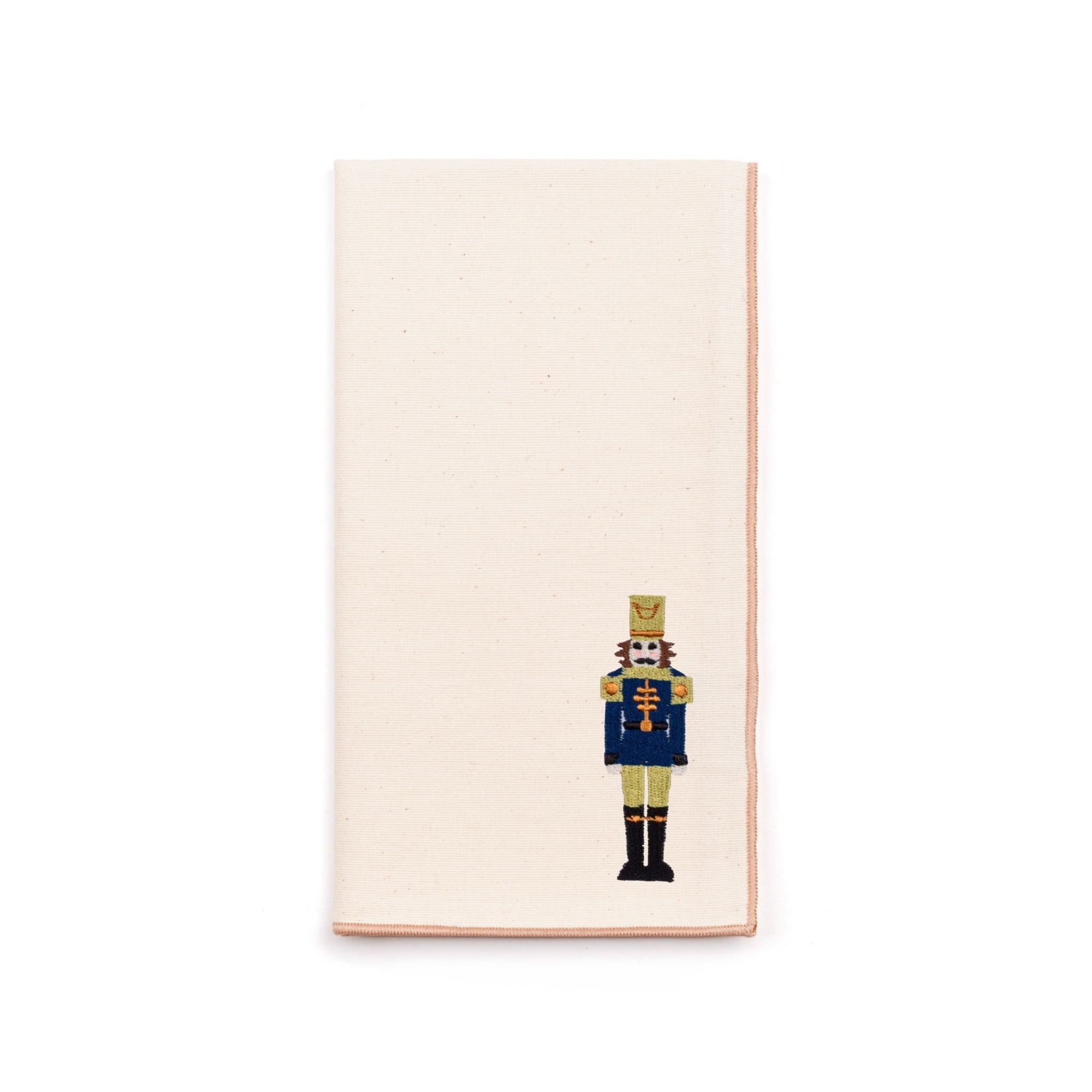 Ecru Nazaré napkins with christmas embroidery - Torres Novas