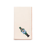 Ecru Nazaré napkins with christmas embroidery - Torres Novas