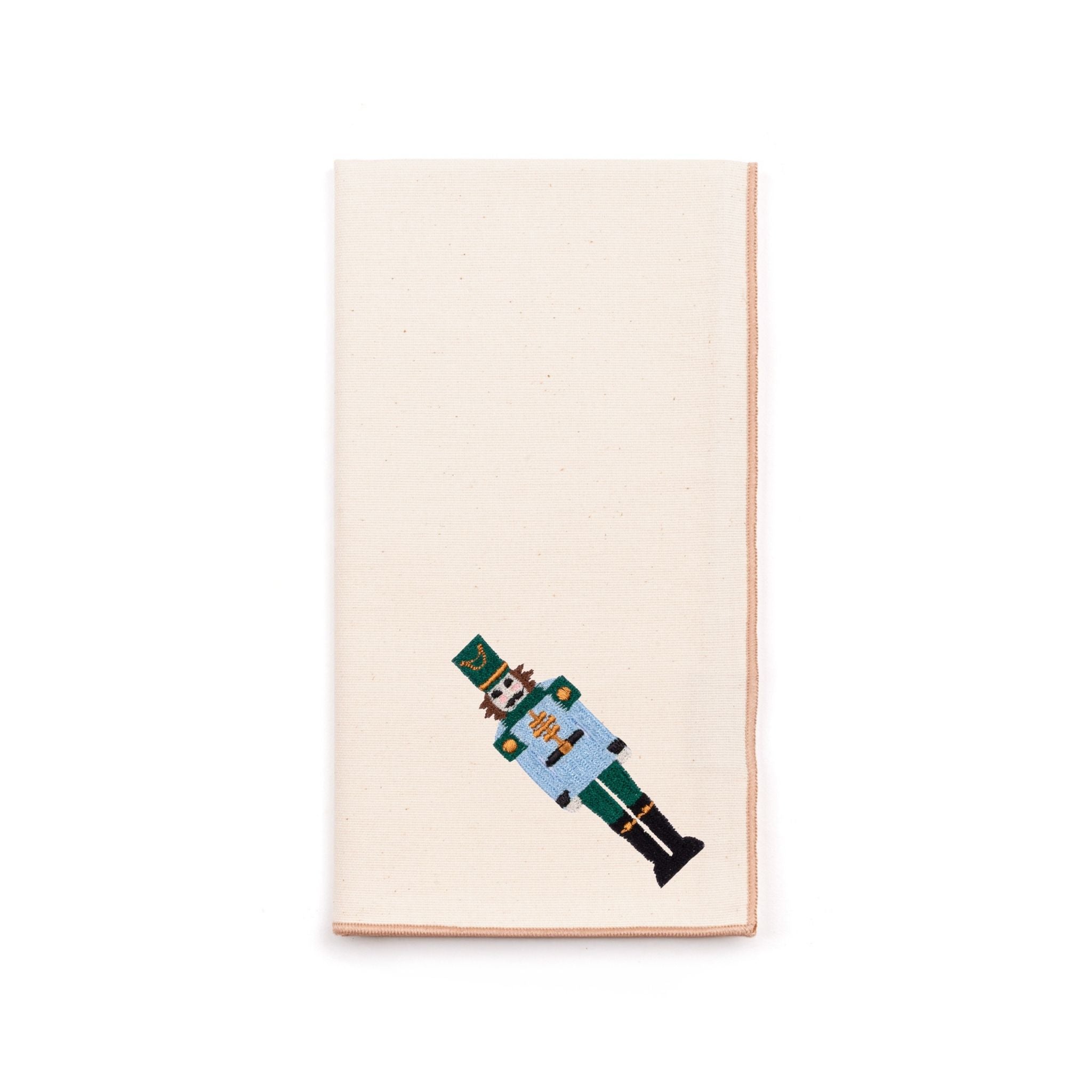 Ecru Nazaré napkins with christmas embroidery - Torres Novas