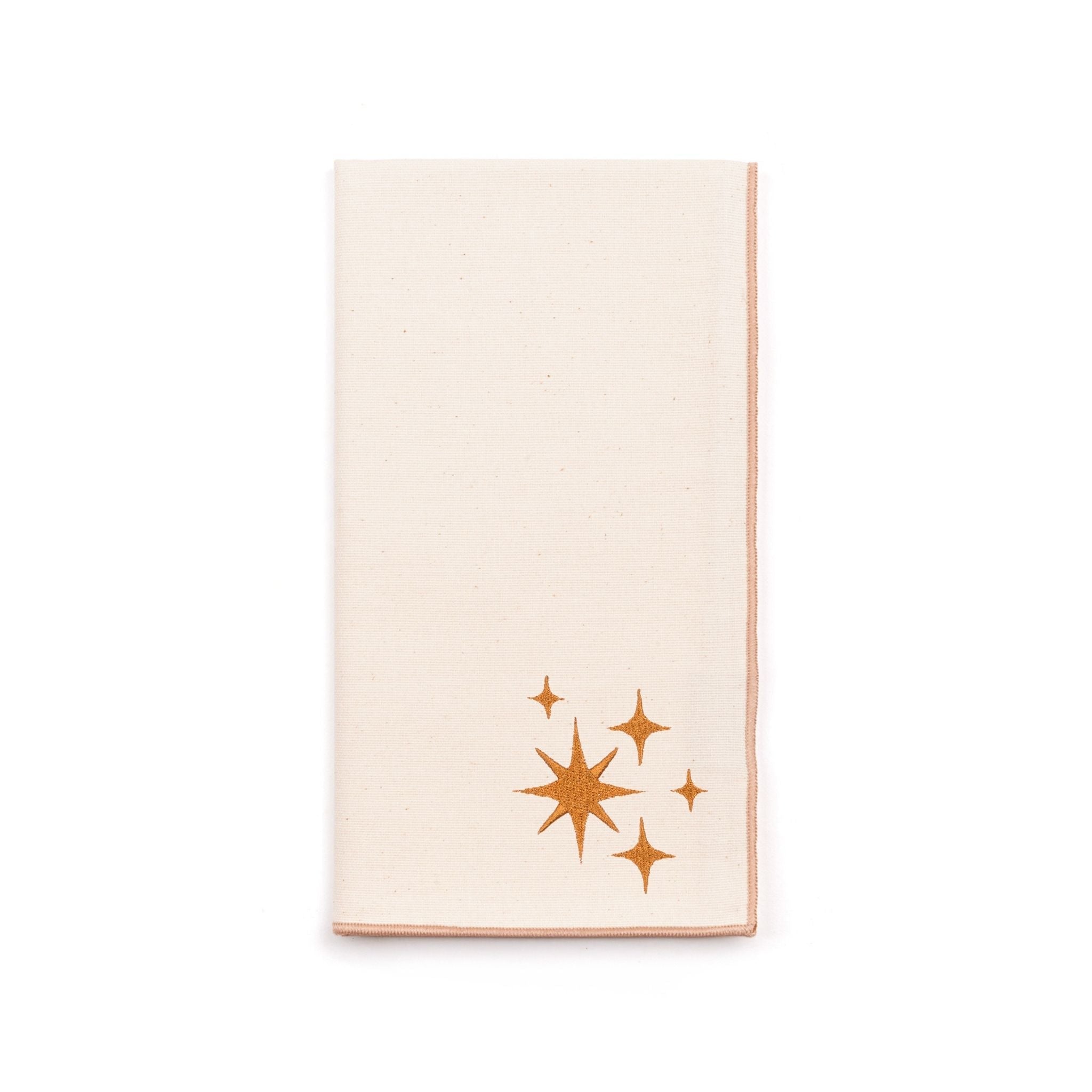Ecru Nazaré napkins with christmas embroidery - Torres Novas