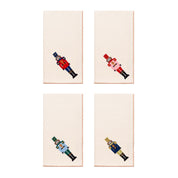 Ecru Nazaré napkins with nutcracker embroidery - Torres Novas