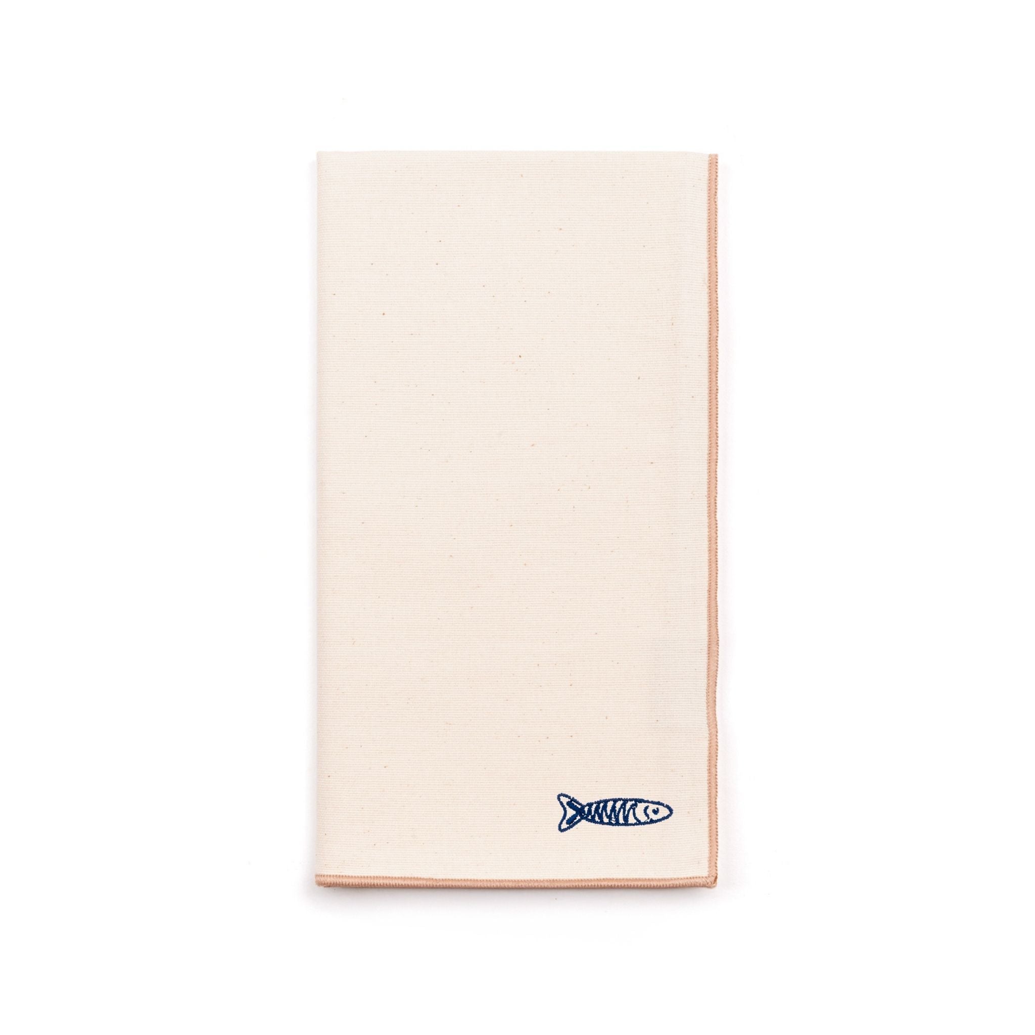 Ecru Nazaré napkins with Portugal embroidery - Torres Novas