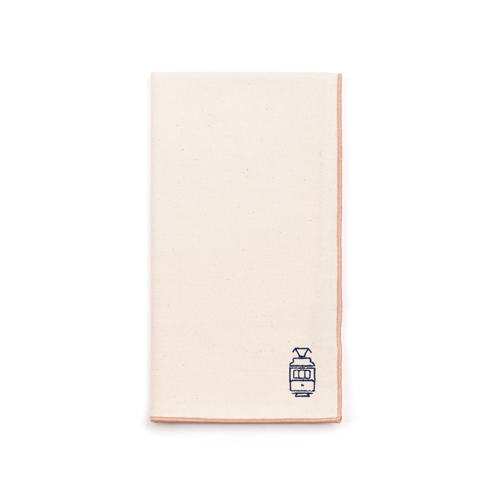 Ecru Nazaré napkins with Portugal embroidery - Torres Novas