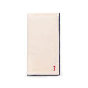 Ecru Nazaré napkins with christmas embroidery - Torres Novas