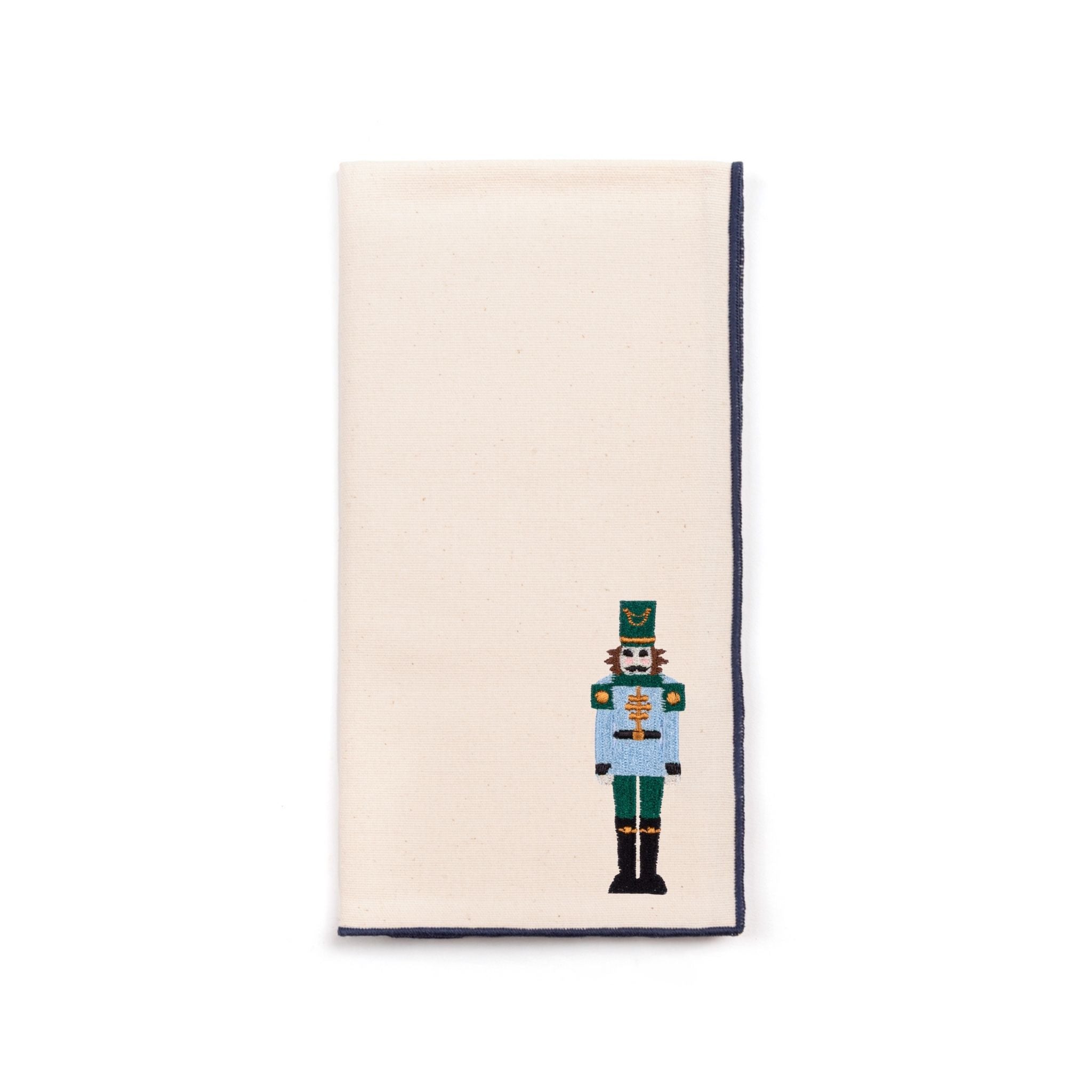 Ecru Nazaré napkins with christmas embroidery - Torres Novas
