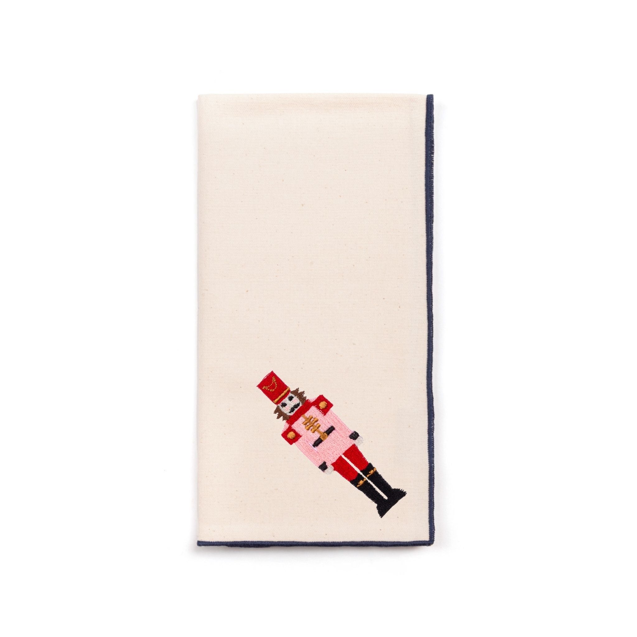 Ecru Nazaré napkins with christmas embroidery - Torres Novas