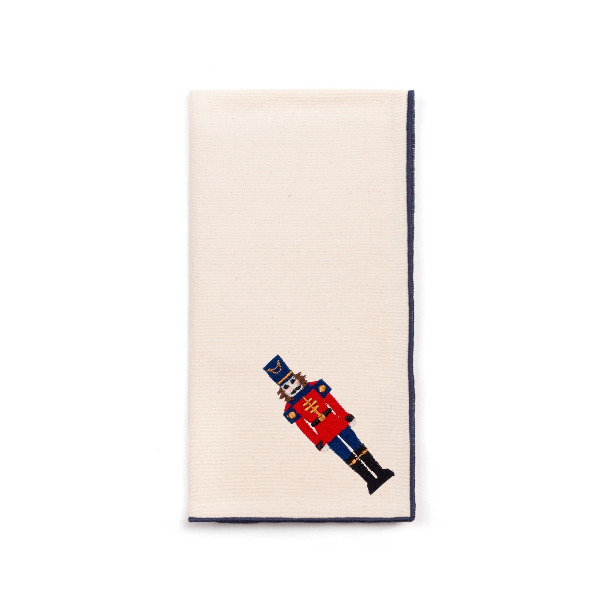 Ecru Nazaré napkins with christmas embroidery - Torres Novas