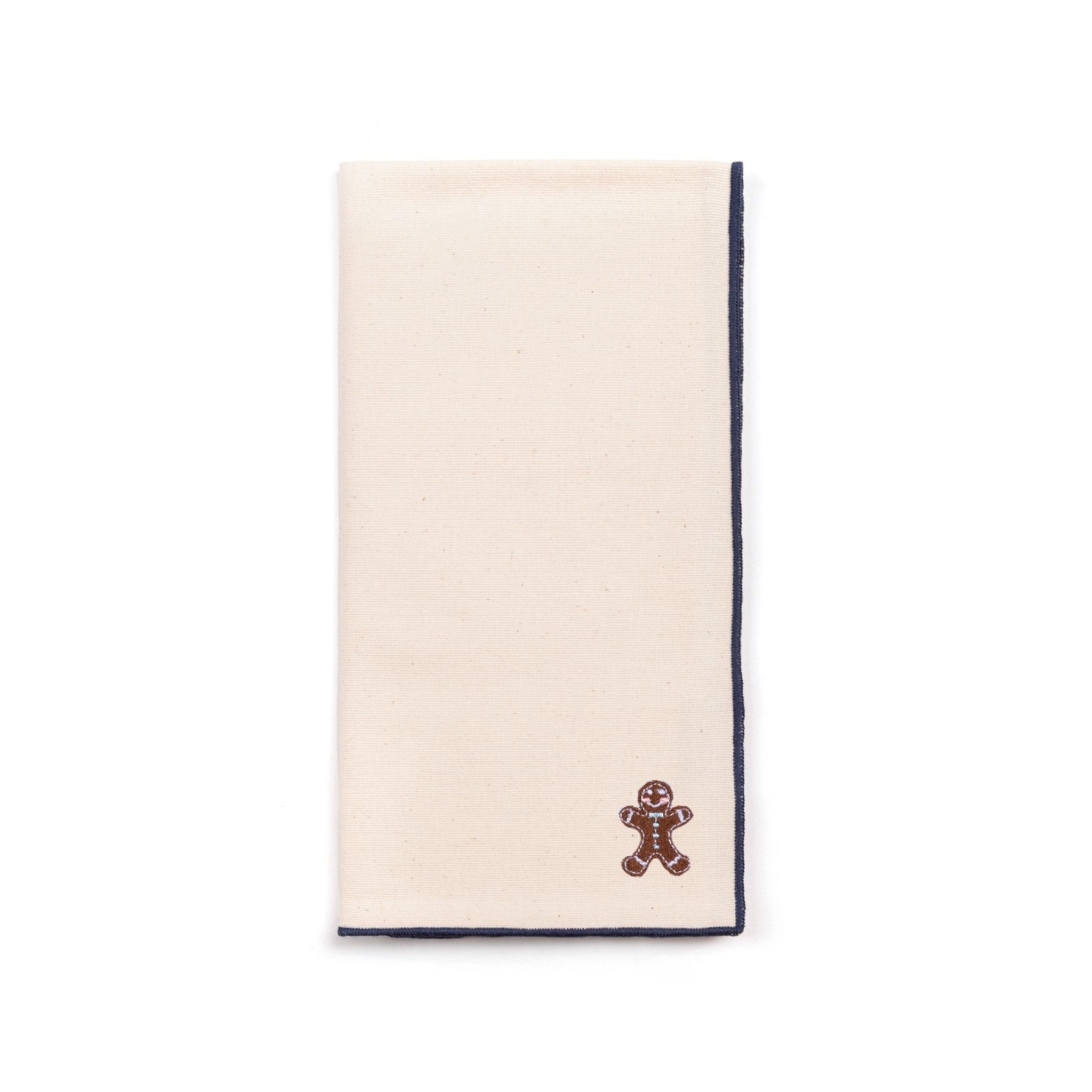 Ecru Nazaré napkins with christmas embroidery - Torres Novas