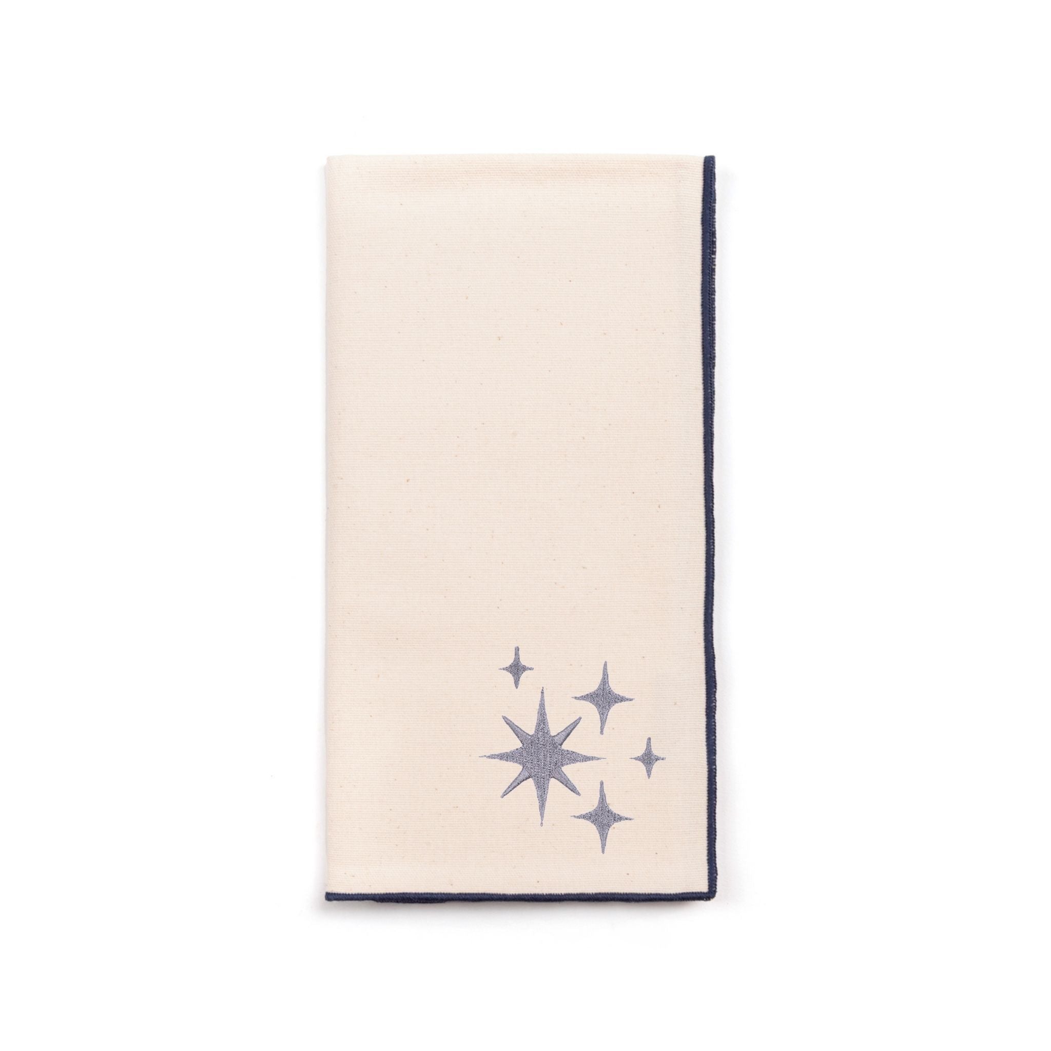 Ecru Nazaré napkins with christmas embroidery - Torres Novas