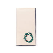 Ecru Nazaré napkins with christmas embroidery - Torres Novas