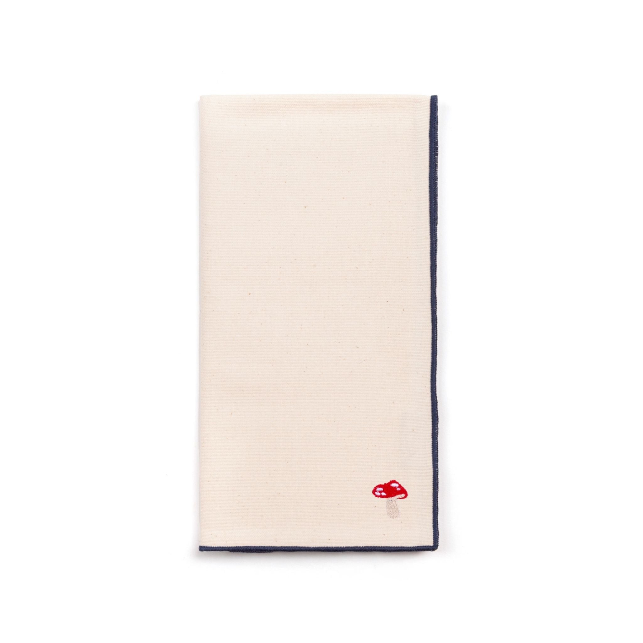 Ecru Nazaré napkins with autumn embroidery - Torres Novas