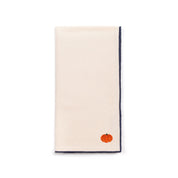 Ecru Nazaré napkins with autumn embroidery - Torres Novas