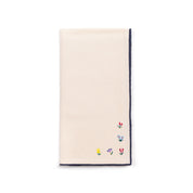 Nazaré ecru napkins with flower embroidery (POS) - Torres Novas
