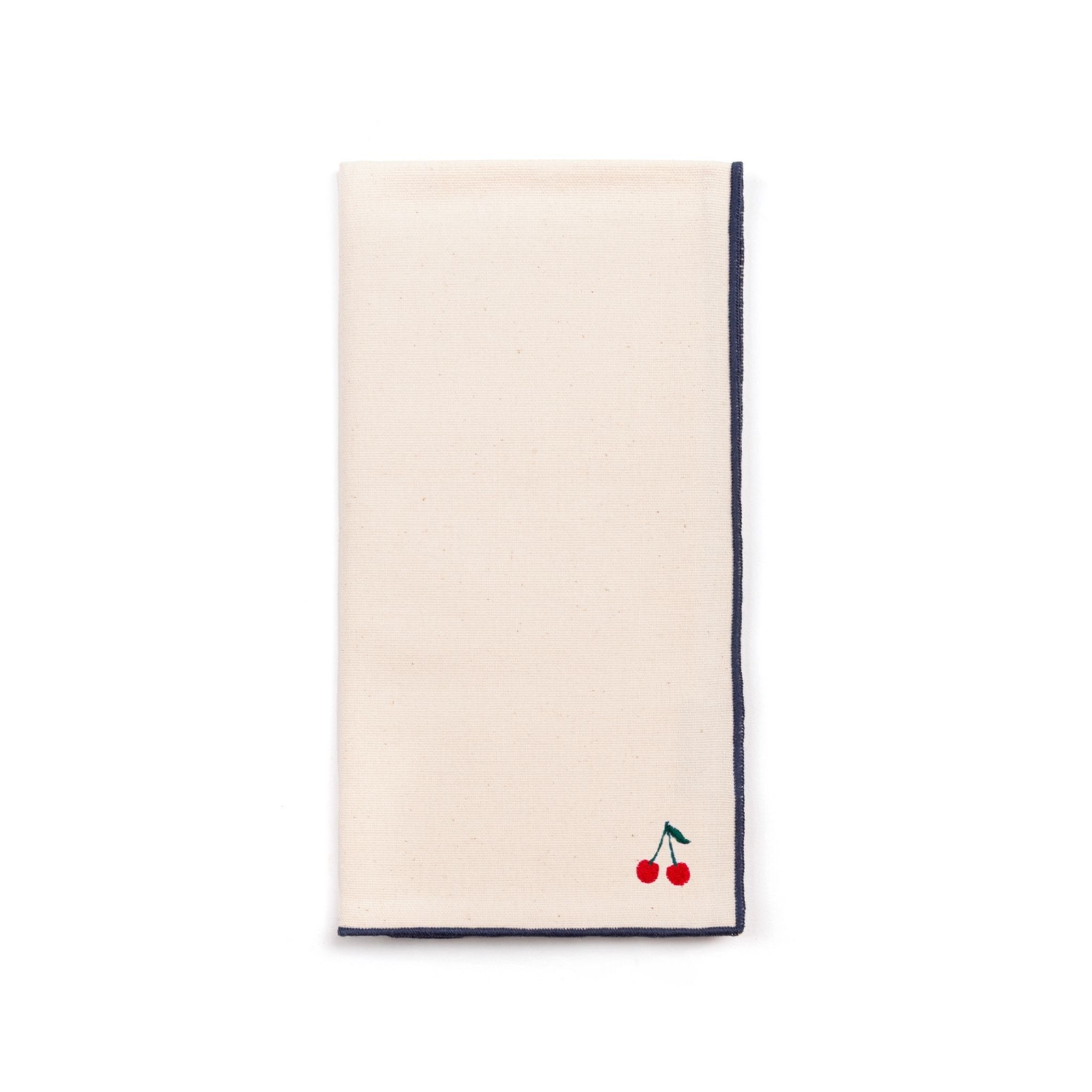 Ecru Nazaré napkins with fruit embroidery - Torres Novas