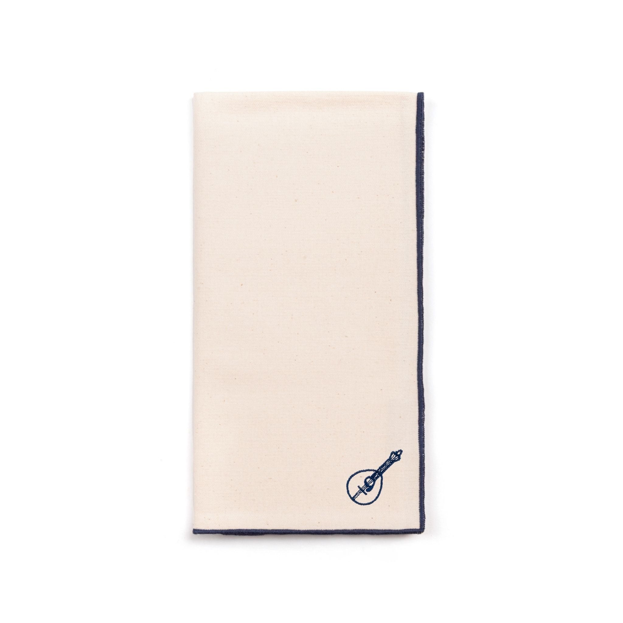 Ecru Nazaré napkins with Portugal embroidery - Torres Novas