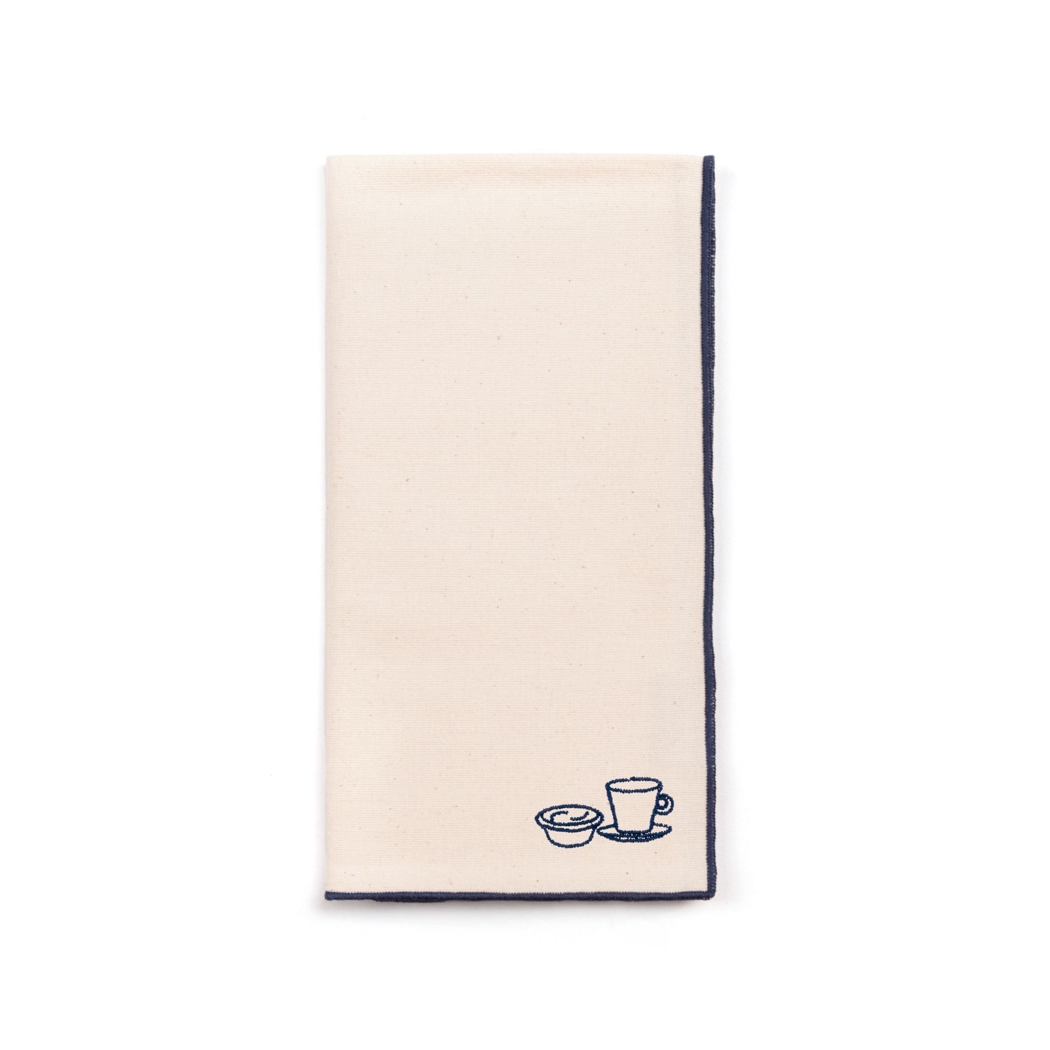 Ecru Nazaré napkins with Portugal embroidery - Torres Novas