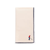 Ecru Nazaré napkins with retro embroidery - Torres Novas