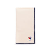Ecru Nazaré napkins with retro embroidery - Torres Novas