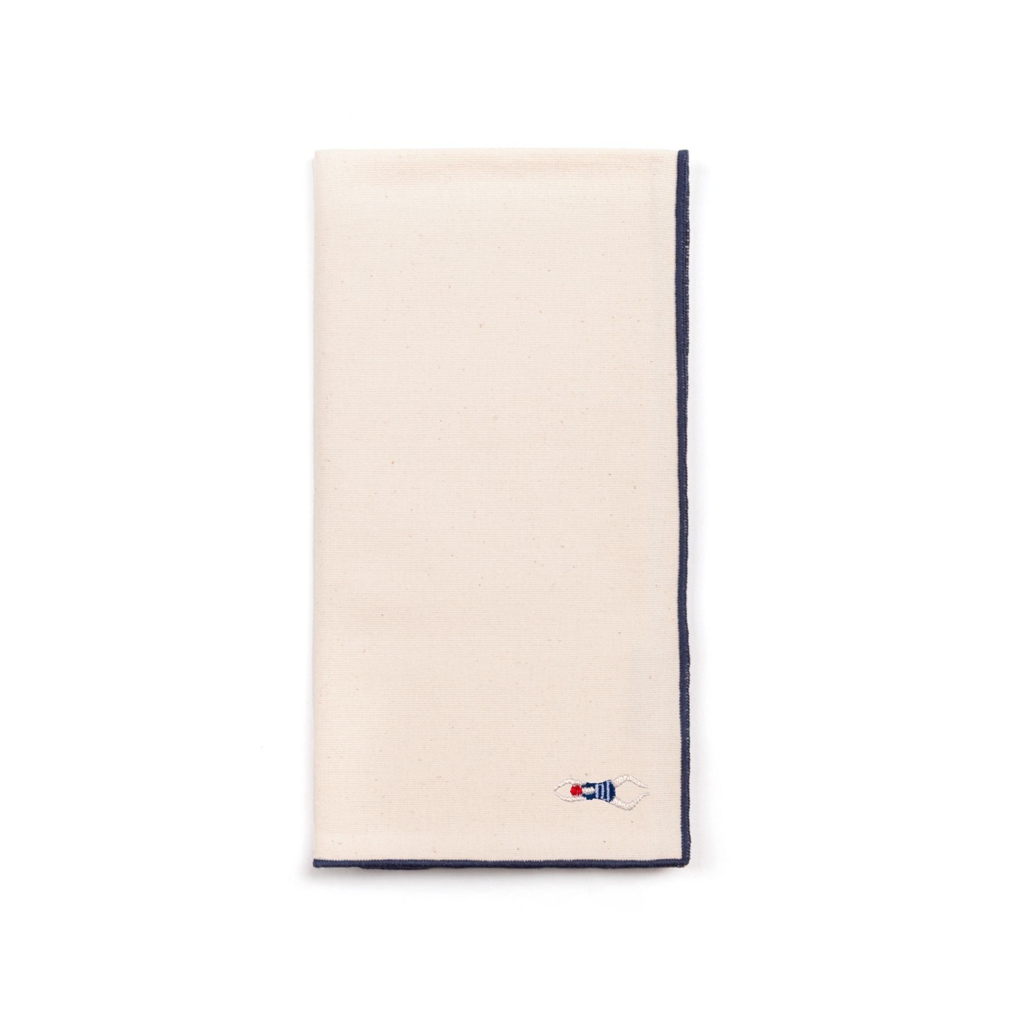 Ecru Nazaré napkins with retro embroidery - Torres Novas