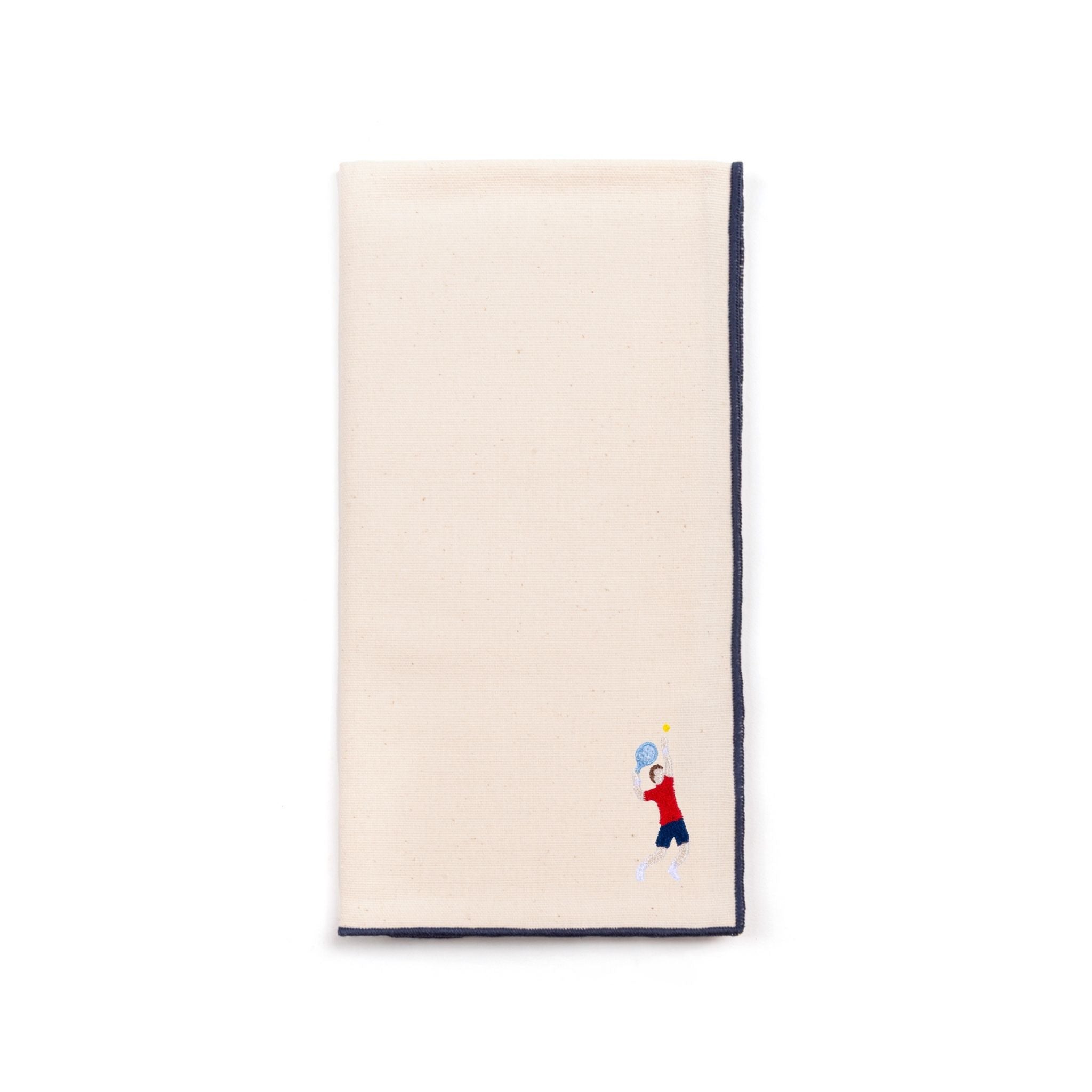 Ecru Nazaré napkins with retro embroidery - Torres Novas