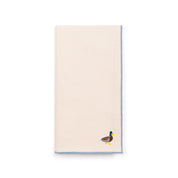 Ecru Nazaré napkins with farm embroidery - Torres Novas