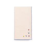 Nazaré ecru napkins with flower embroidery (POS) - Torres Novas