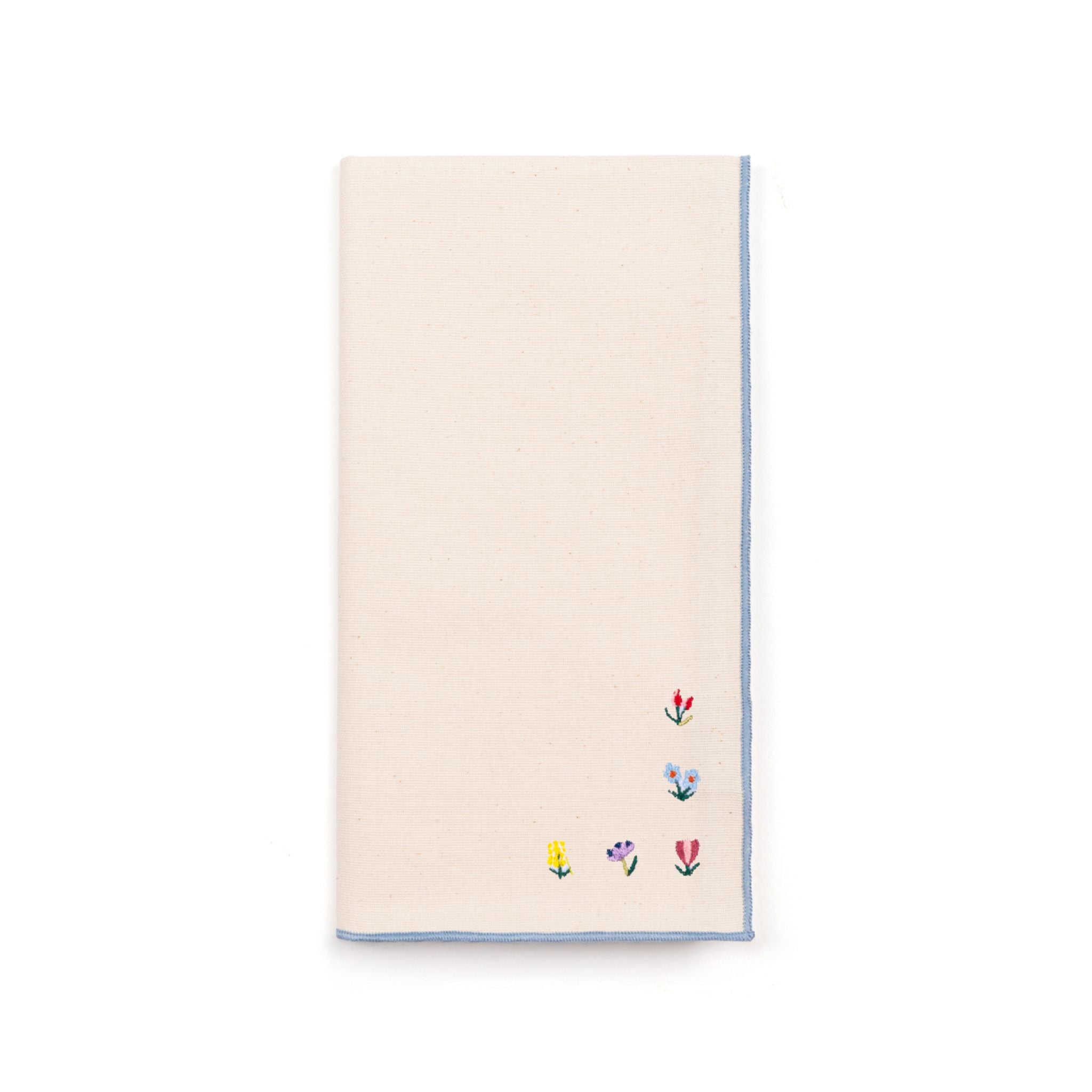 Nazaré ecru napkins with flower embroidery (POS) - Torres Novas