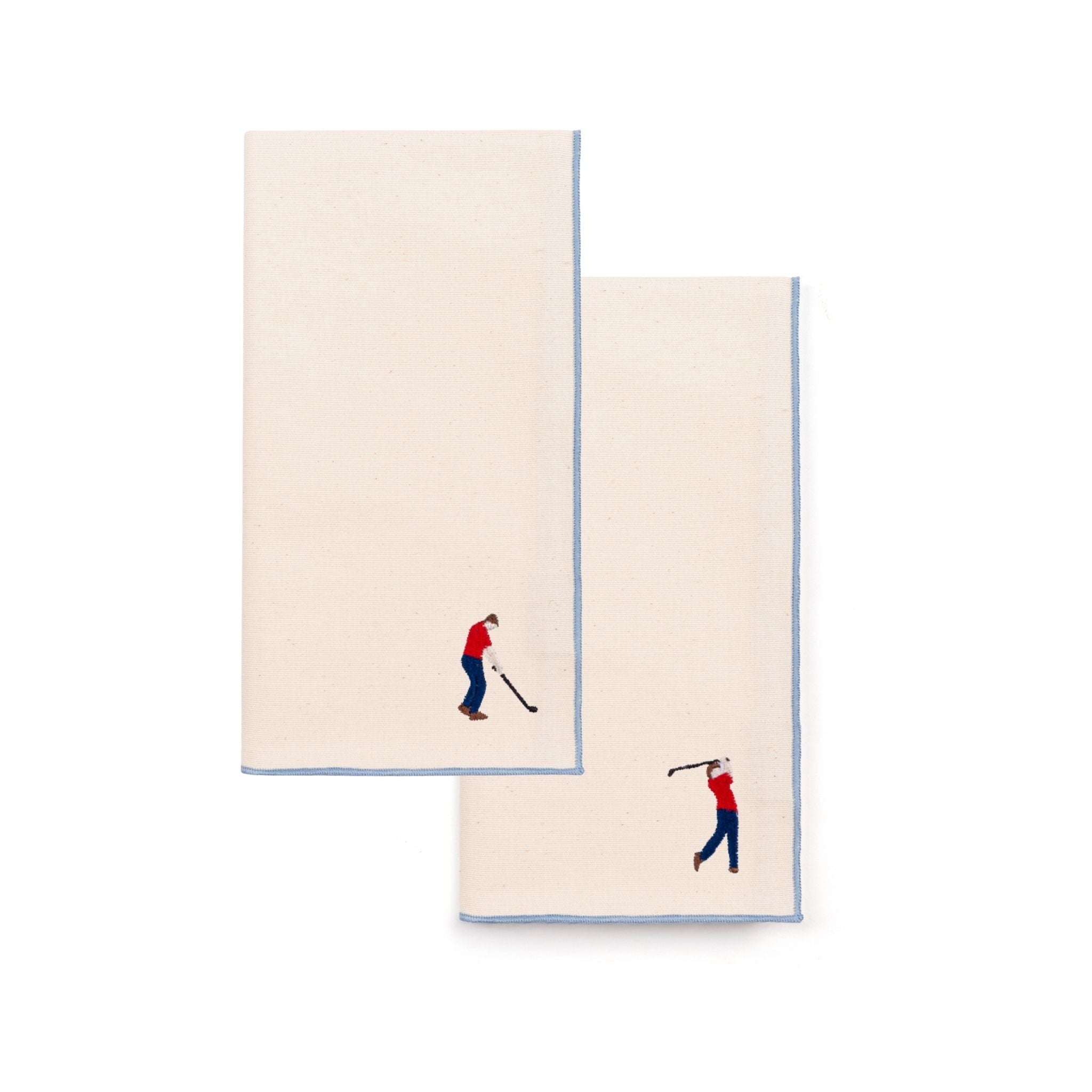 Ecru Nazaré napkins with retro embroidery - Torres Novas