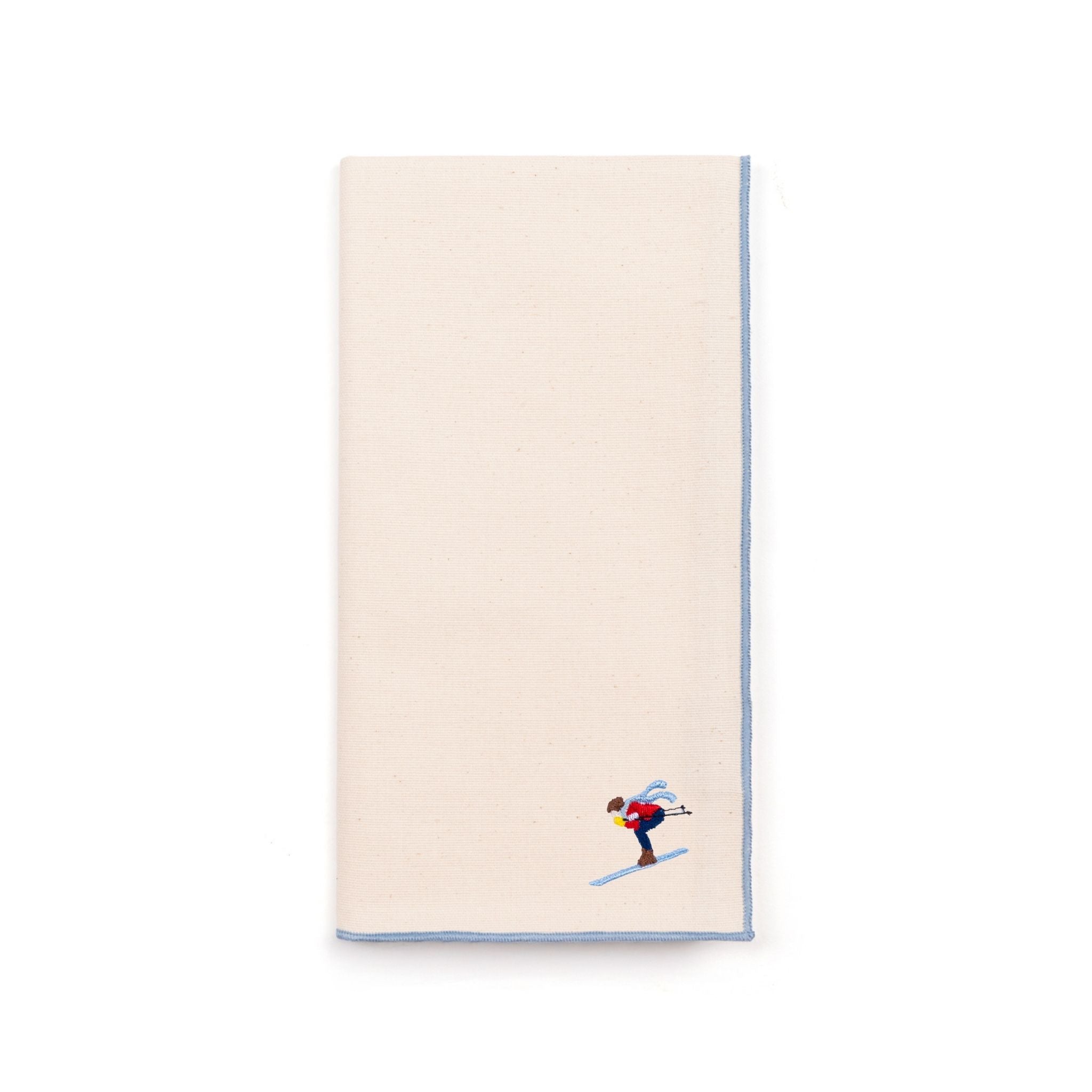 Ecru Nazaré napkins with retro embroidery - Torres Novas