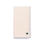 Ecru Nazaré napkins with summer embroidery - Torres Novas