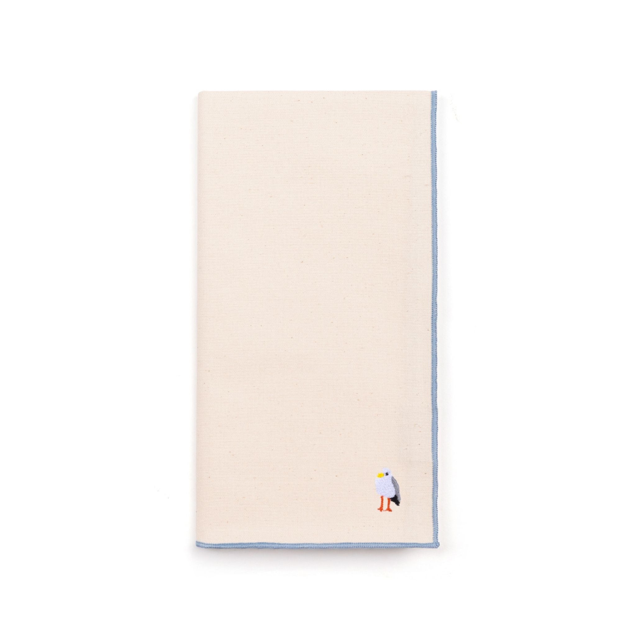 Ecru Nazaré napkins with summer embroidery - Torres Novas