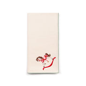 Ecru Nazaré napkins with horse embroidery - Torres Novas