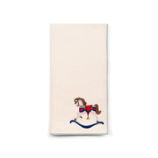 Ecru Nazaré napkins with horse embroidery - Torres Novas