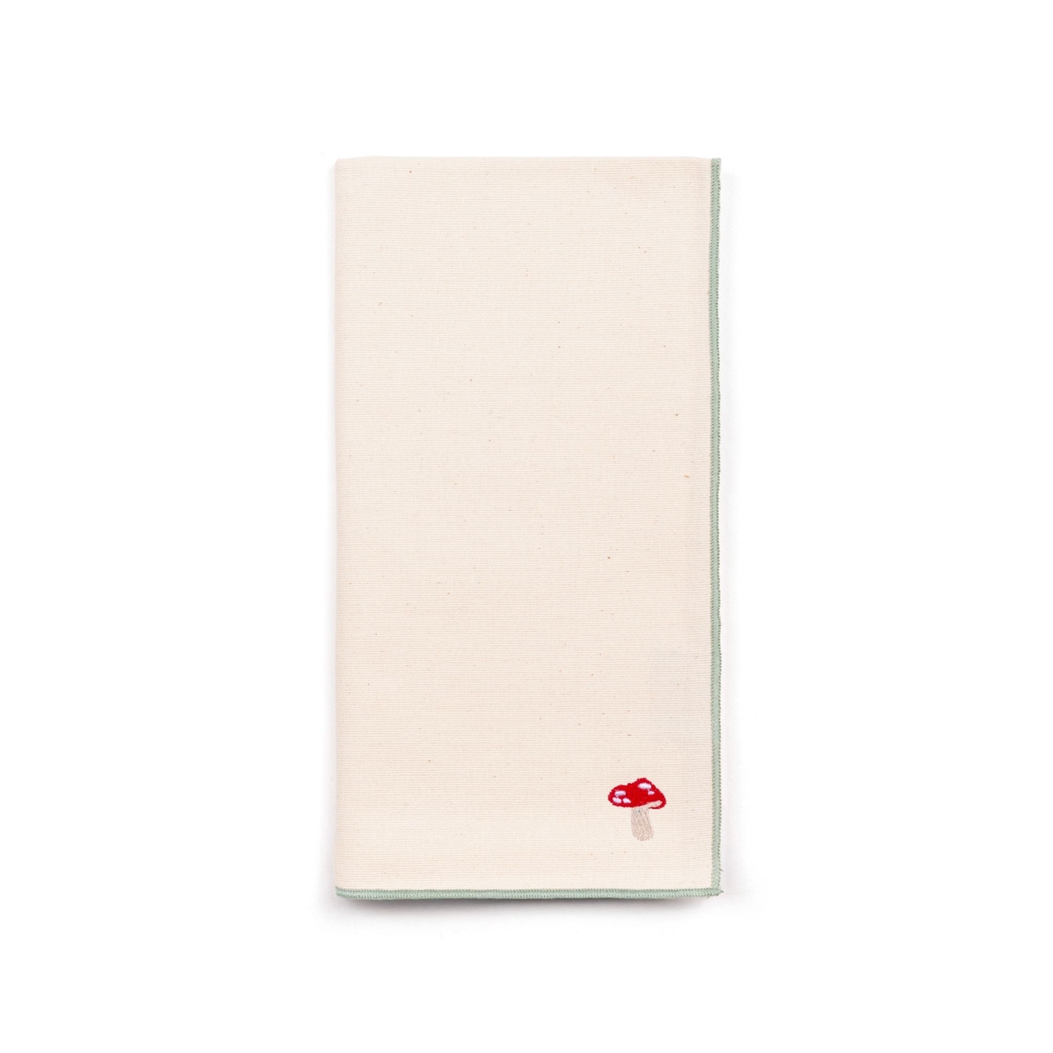 Ecru Nazaré napkins with autumn embroidery - Torres Novas