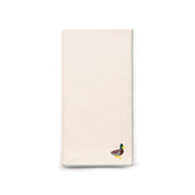 Ecru Nazaré napkins with farm embroidery - Torres Novas